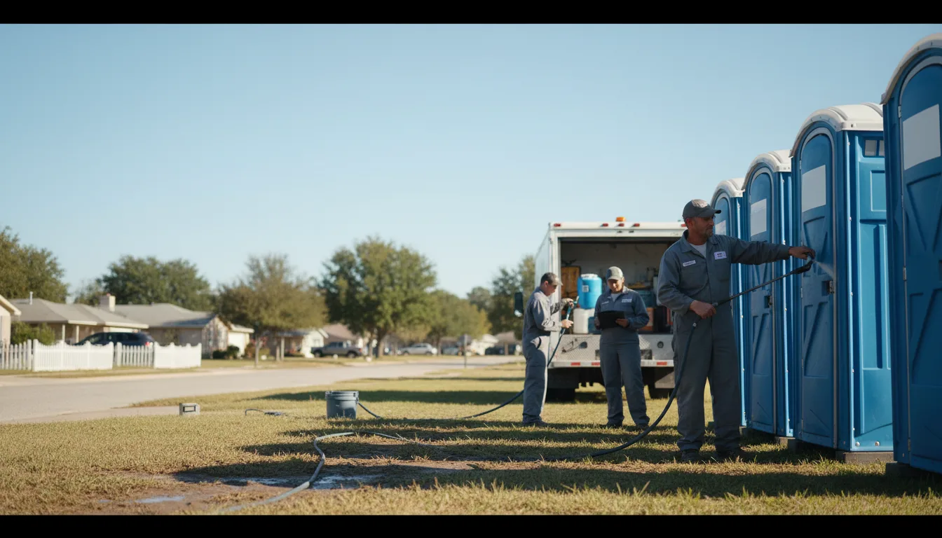 Long-Term Portable Toilet Rental in Fithian, IL near me